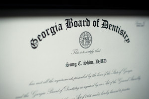 Georgia Board Of Dentistry Certificate
